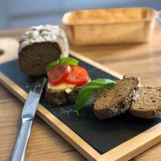 Todtnauer Hüttenbrot low-carb keto glutenfrei nussfrei paleo Eiweißbrot Backmischung