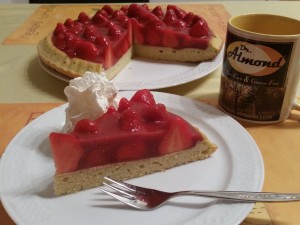 Richtig lecker wird das mit frischen Erdbeeren!