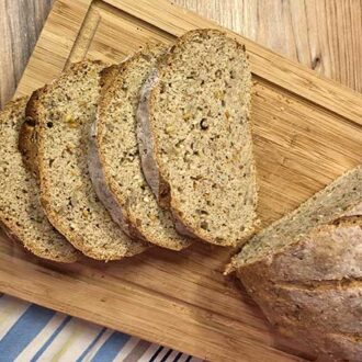 Weltmeisterbrot low-carb glutenfrei paleo Eiweißbrot Backmischung