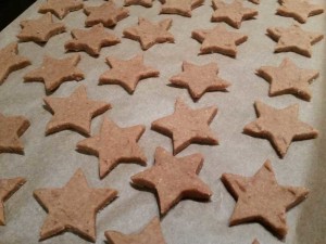 Weihnachtszauber Zimtsterne low-carb glutenfrei paleo sojafrei Weihnachtsplätzchen Weihnachtskekse