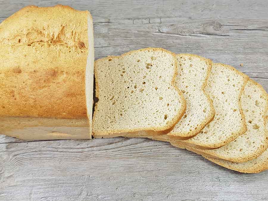 Toastbrot low carb glutenfrei paleo Brotbackmischung Brot selber backen keto