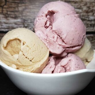 Eiscreme low-carb keto zuckerfrei proteineis