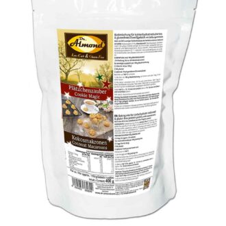 Plätzchenzauber-KOKOSMAKRONEN low carb zuckerfrei glutenfrei