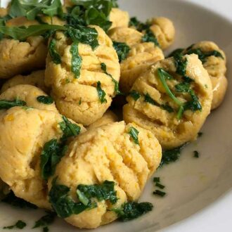 Gnocchi aus dem Kuchenzauber ungesüsst