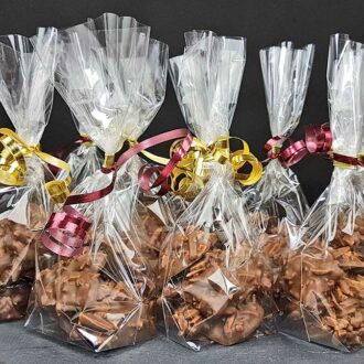 Low-Carb Schoko-Mandel-Berge Schoko-Crossies zuckerfrei keto paleo Weihnachtsgeschenk Selbstgemacht Rezept