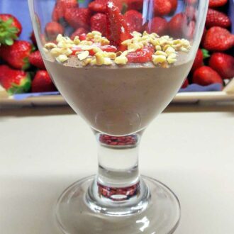 Pudding Schokolade low carb glutenfrei sojafrei keto - Puddingpulver ohne Stärke, zuckerfrei, laktosefrei, vegan