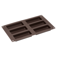 Lurch Flexiform Müsliriegel 30x17,5cm 6fach braun