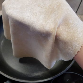 Rezept Low Carb Wraps glutenfrei sojafrei selbstgemacht mit Bambusfaser