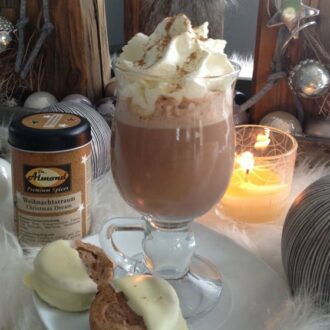 Weihnachtliche Trinkschokolade lowcarb keto glutenfrei