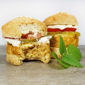 Low Carb Burger Buns Mini-Burger glutenfrei