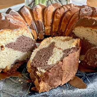 Rezept Marmorkuchen - lowcarb glutenfrei keto