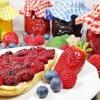 Low-Carb Gelierfix - Gelierzucker-Ersatz mit Erythrit für selbstgemachte Fruchtaufstriche ohne Zuckerzusatz keto