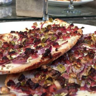 Rezept Flammkuchen lowcarb glutenfrei