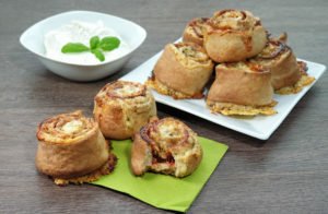 Pizzaschnecken lowcarb glutenfrei