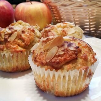 Rezept Apfelmuffins lowcarb glutenfrei