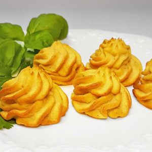 Rezept Herzoginkroketten aus Gemüse lowcarb glutenfrei keto