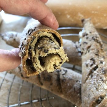 Rezept bayrische Brotzeitstangerl lowcarb glutenfrei