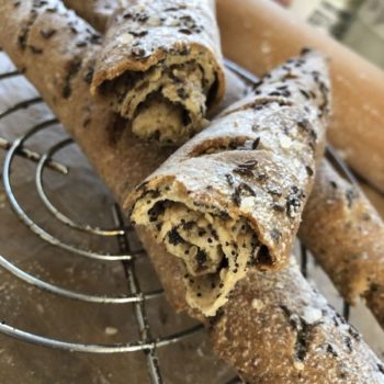 Rezept bayrische Brotzeitstangerl lowcarb glutenfrei