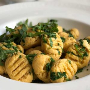 Rezept Kürbis Gnocchi lowcarb glutenfrei