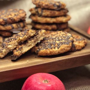 Rezept Apfel-Butter-Cookies lowcarb glutenfrei