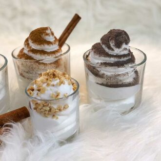 Rezept Proteinschnee Proteinfluff Eiweissfluff lowcarb keto kalorienarm OHNE IMOs