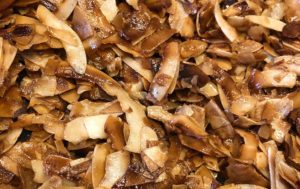 Rezept Kokoskrokant zum Snacken und für Desserts, Schokolade, Eis lowcarb keto