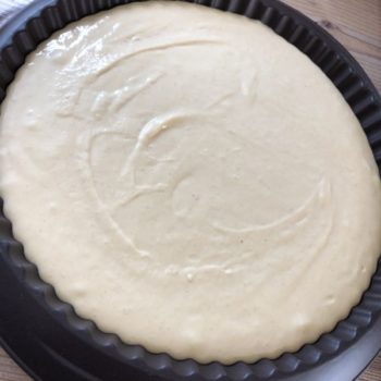 Rezept Früchte-Quark-Kuchen mit Joghurt-Panna-Cotta Spiegel - lowcarb glutenfrei