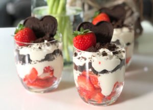 Rezept Ricotta Erdbeer Dessert lowcarb glutenfrei