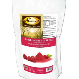 Fruchtpulver-HIMBEERE Himbeerpulver gefriergetrocknet 100% Natur OHNE Kerne