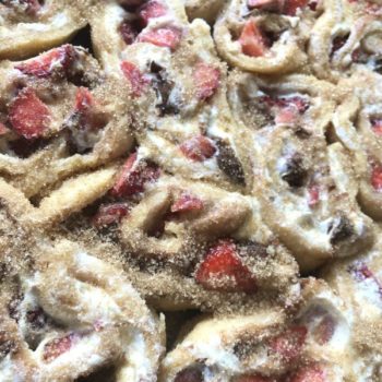 Rezept Erdbeer-Brioche-Kuchen lowcarb glutenfrei keto kalorienarm