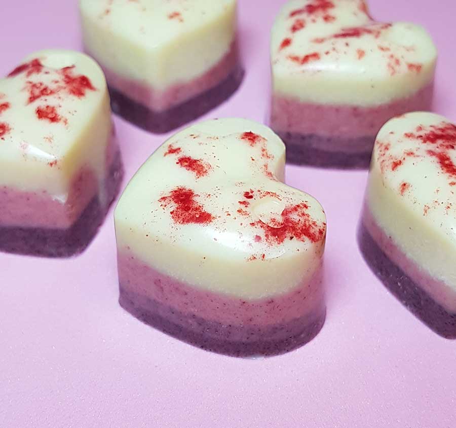 Rezept Einhorn Schokolade zum Selbermachen low-carb zuckerfrei keto