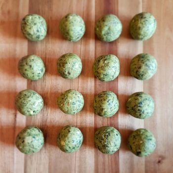 Rezept Spinat Feta Knödel lowcarb glutenfrei