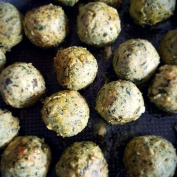 Rezept Spinat Feta Knödel lowcarb glutenfrei