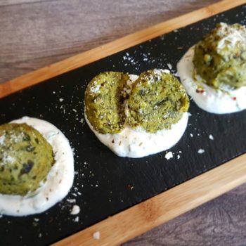Rezept Spinat Feta Knödel lowcarb glutenfrei