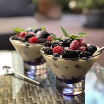 Rezept Dessertcreme Vanille und Schokolade lowcarb glutenfrei