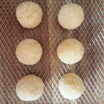 Rezept Quarkknödel aus dem Backrohr mit Zwetschgenpudding an Rotweinzwetschgen lowcarb glutenfrei