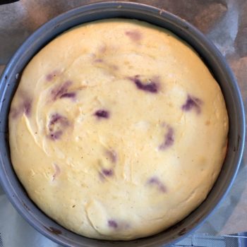 Rezept Pflaumen-Käsekuchen mit Baiserhaube lowcarb glutenfrei
