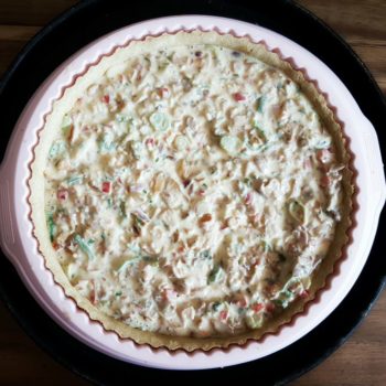 Rezept Pilzquiche mit Pfifferlingen Eierschwammerl lowcarb glutenfrei
