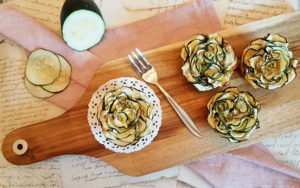 Rezept Zucchini Feta Rosen lowcarb glutenfrei