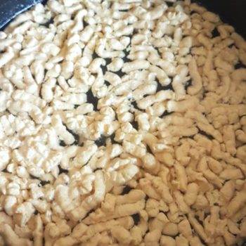 Rezept Spätzle Thunfischsalat mit Sauerrahmdressing lowcarb glutenfrei