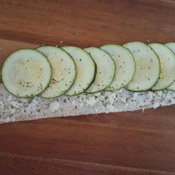 Rezept Zucchini Feta Rosen lowcarb glutenfrei