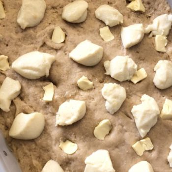 Rezept Bratapfel-Karamell-Butter-Kuchen lowcarb glutenfrei