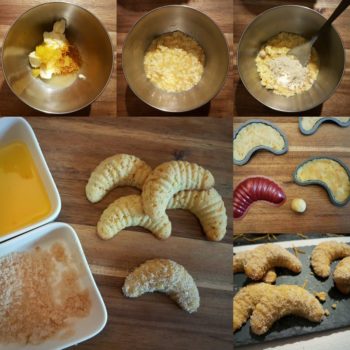 Rezept Orangenkipferl Orangenhörnchen lowcarb glutenfrei