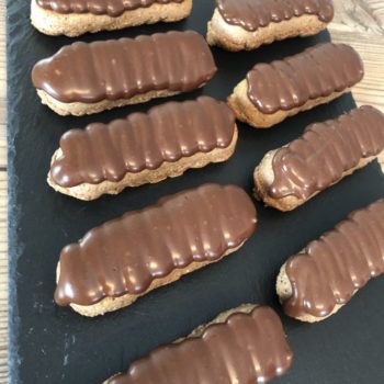 Rezept Spekulatiusbiskuits mit Weihnachtsganache lowcarb keto glutenfrei