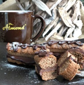 Rezept Spekulatiusbiskuits mit Weihnachtsganache lowcarb keto glutenfrei