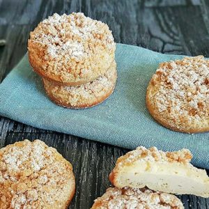 Rezept Quark Streusel Taler lowcarb glutenfrei