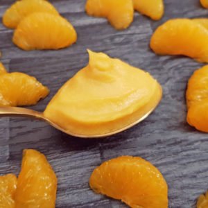 Rezept Mandarinencreme für Torten, Desserts, Eis, Fluff lowcarb glutenfrei