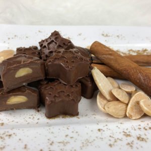 Rezept Weihnachtspralinen Schokolade Mandel-Zimt lowcarb keto