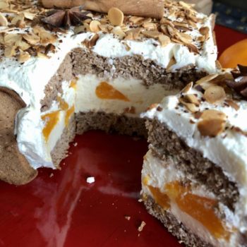 Rezept Spekulatius-Käse-Sahne Torte lowcarb keto glutenfrei