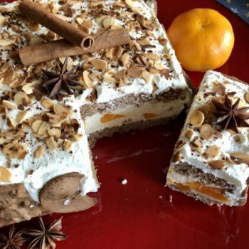 Rezept Spekulatius-Käse-Sahne Torte lowcarb keto glutenfrei